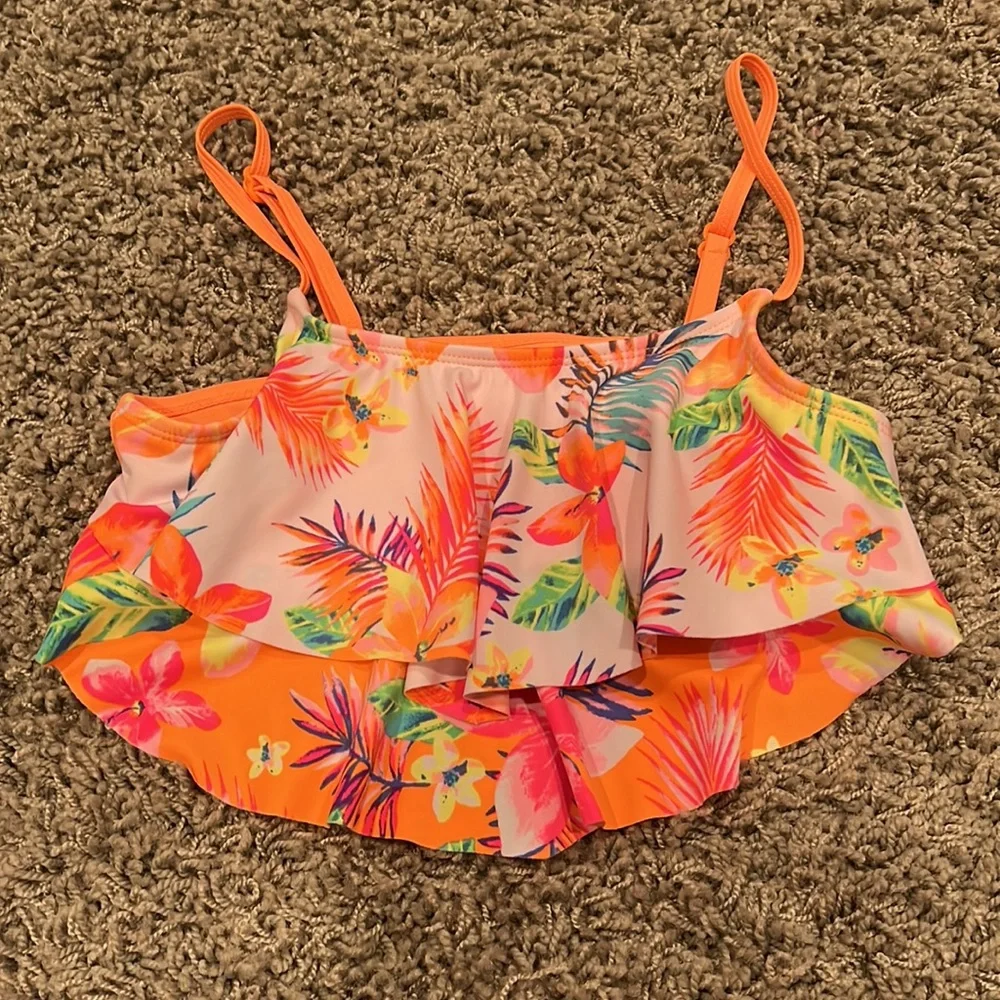 Girls 2 Piece Justice Swimsuit Size 16